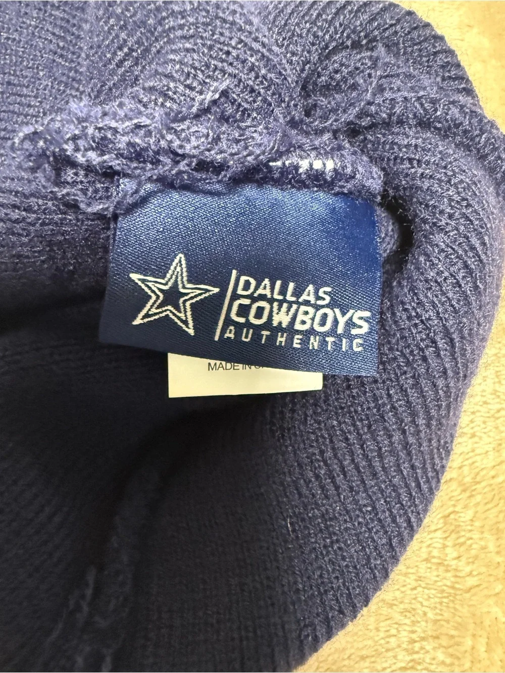 Dallas Cowboys Authentic soft navy